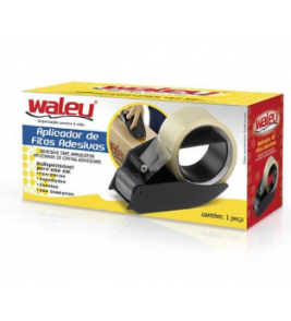 Aplicador de fitas adesivas preto Waleu