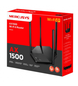 Roteador 3p wifi 6 1500mbps com 4 antenas ax1500 Mercusys