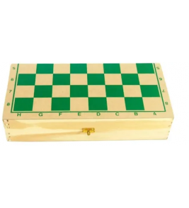 Jogo de xadrez com estojo 25x25cm 32 peças mdf Fundamental Brinquedo 
