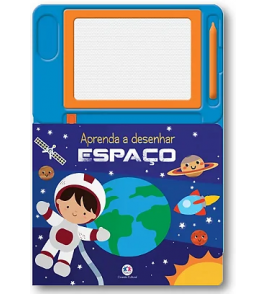 Livro com atividade lousa espaço Ciranda Cultural