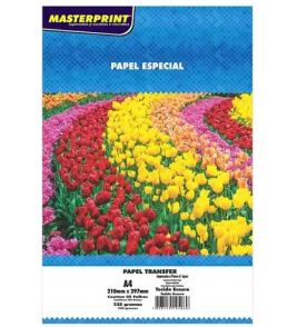 Papel a4 transfer tecido claro 160g com 5 folhas Masterprint