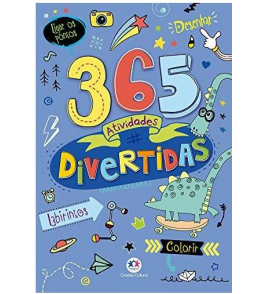 Livro 365 atividades divertidas Ciranda Cultural