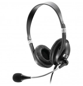 Fone de ouvido com microfone headset  premium preto ph041 Multilaser