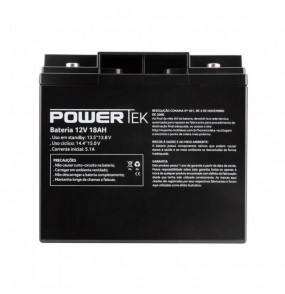 Bateria para nobreak selada 12V 18AH EN017 Powertek