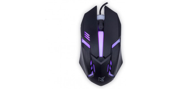 MOUSE USB GAMER GEEK MAX 1000DPI C/LED PTO