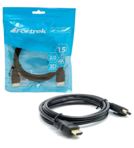 Cabo HDMI 2.0 4k 1,5m HD201 Fortrek