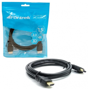 Cabo HDMI 2.0 4k 1,5m HD201 Fortrek