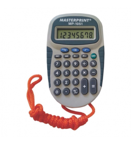 Calculadora de Bolso 8 dígitos com cordão MP1051 Masterprint