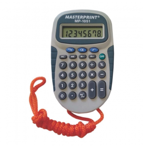 Calculadora de Bolso 8 dígitos com cordão MP1051 Masterprint