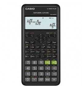 Calculadora cientifica 2 linhas 252 funções display natural FX-82ESPLUS Casio