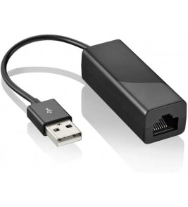 Cabo Conversor Usb X Rj45 fêmea Wi272 preto Multilaser 