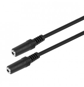 Cabo P2 Stereo fêmea x  Stereo fêmea (3.5mm) 1,5M Rontek