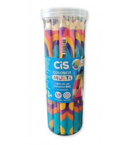 Lápis de cor jumbo grafite colorcis multi unid. Cis 