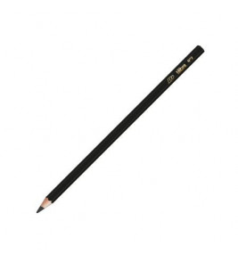 Lápis de escrever preto D+ N2 Sextavado Tilibra 