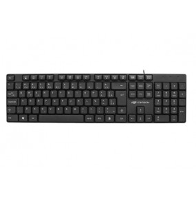 Teclado USB KB-M10BK preto C3TECH 