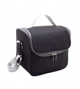 Bolsa térmica com alça easy 22x20x16cm preto Lyor