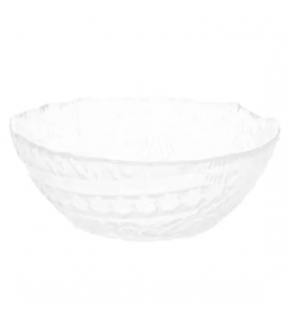 Bowl vidro petisqueira paisley 14x3.5cm Lyor