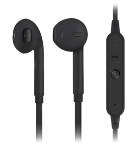 Fone de ouvido com microfone intra-auricular bluetooth preto isound Dazz