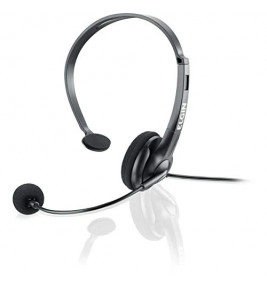 Fone de ouvido com microfone headphone telemarketing f02-1nsrj Elgin