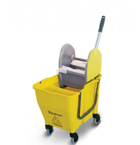 Balde espremedor doblô 30 litros ny108 amarelo Bralimpia