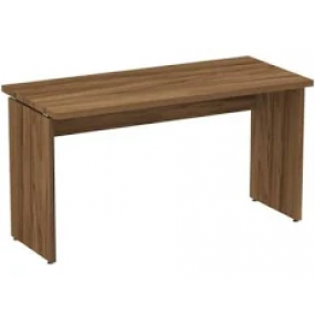 Mesa para escritório nogal pé painel 1.50mt 25mm Avantti Moveis