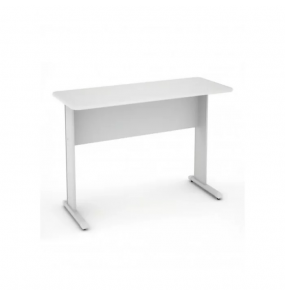 Mesa em madeira auxiliar 0.90mx0.60m  MX90 cinza Pandin